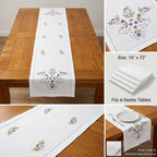 Luxury Designer Turkish Table Runner (70 x 16 Inches)