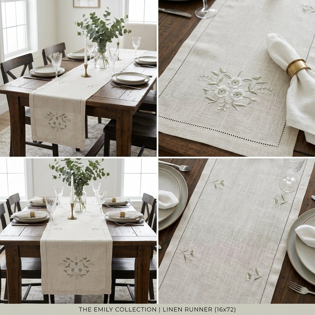 Luxury Designer Turkish Table Runner (70 x 16 Inches)