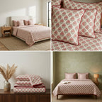 Nazakat 5 Pcs Quilted Bedcover