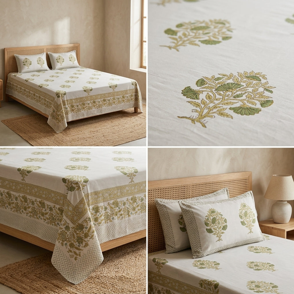 World's Finest Percale Dye Base Bedsheets – 600 Thread Count (King Size 108 x 108 inches)