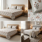 Premium Waffle Bedcover – Skin-Friendly &amp; Breathable Comfort