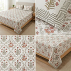 Premium Waffle Bedcover – Skin-Friendly &amp; Breathable Comfort