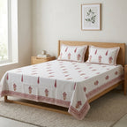 Premium Waffle Bedcover – Skin-Friendly &amp; Breathable Comfort