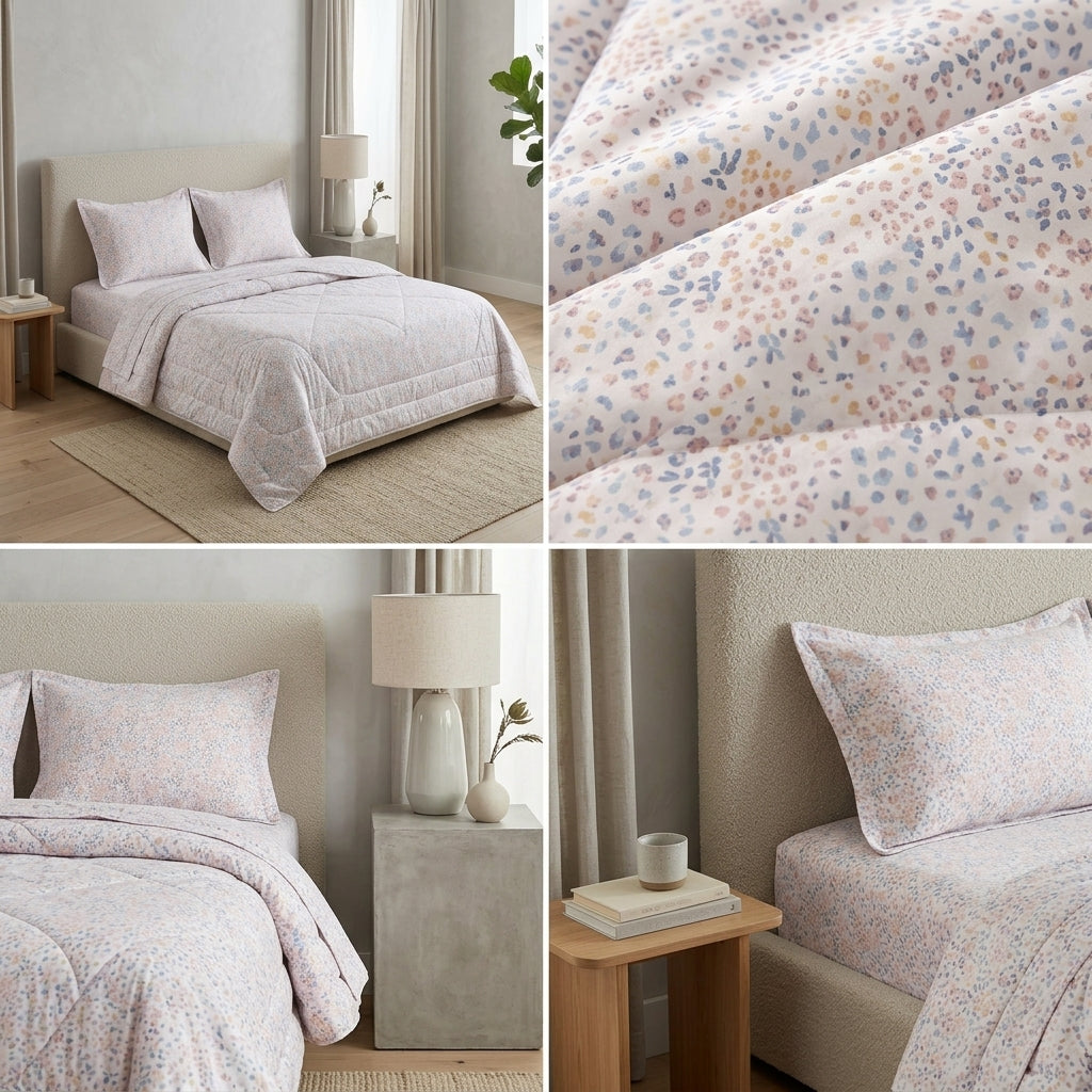 4-Piece AC Comforter Set – Ultimate Summer Comfort &amp; Style