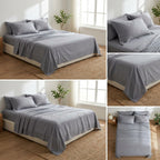Jumbo Plain Bedsheet Set – Soft & Elegant Everyday Comfort 120 x 108