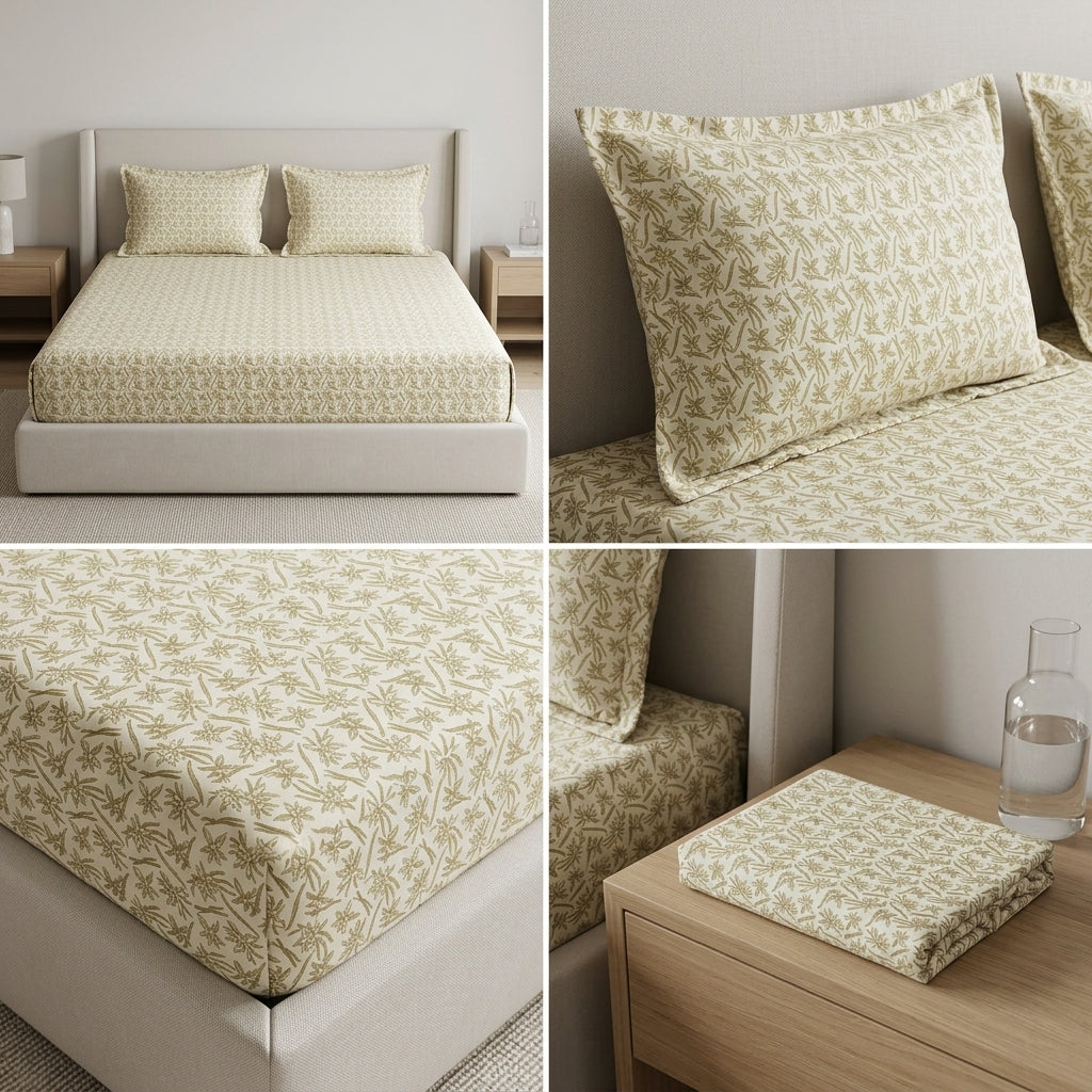 Jumbo Bedsheet – 120 x 120 Inches | Super King Size