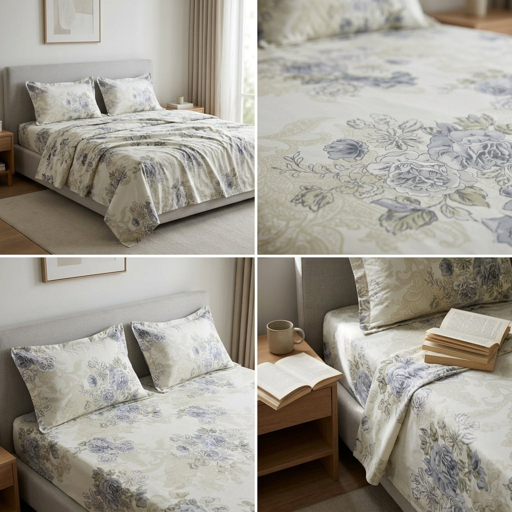 Jumbo Bedsheet – 120 x 120 Inches | Super King Size