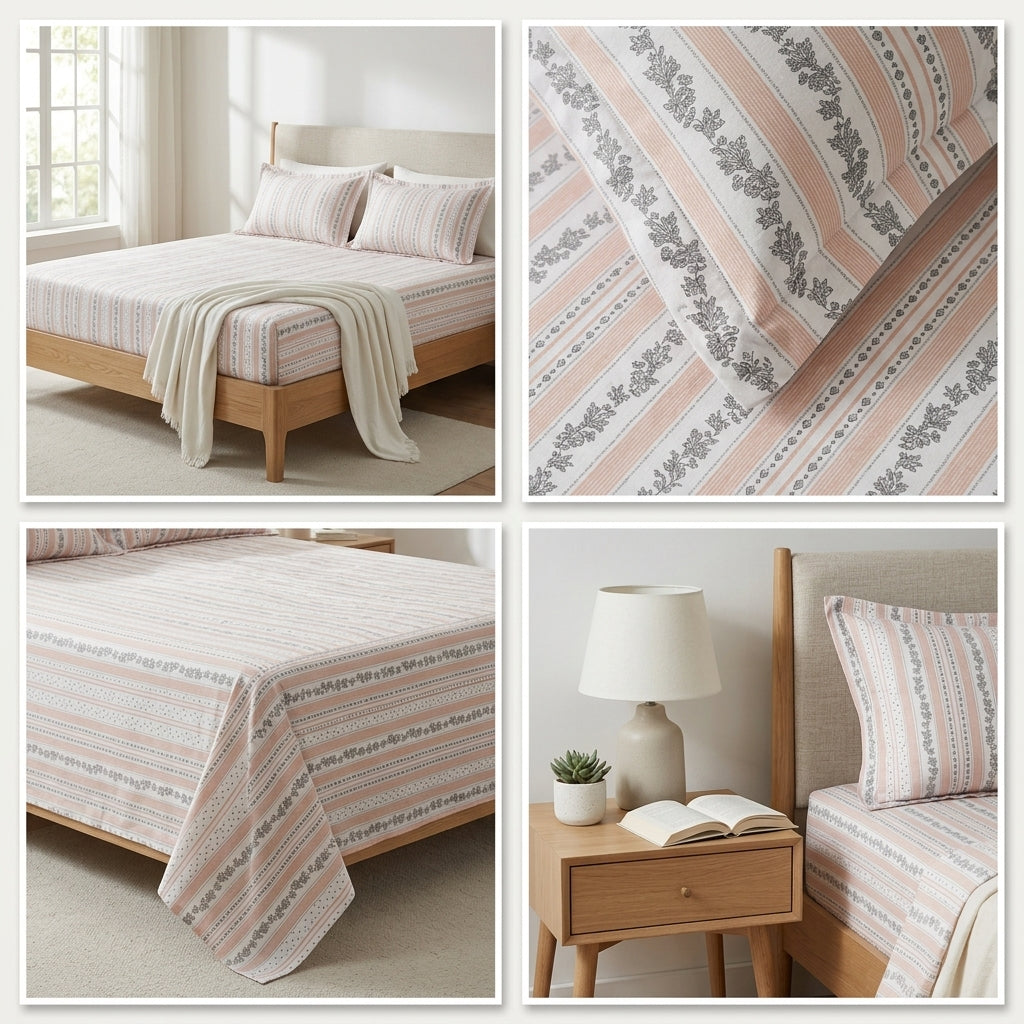 Jumbo Bedsheet – 120 x 120 Inches | Super King Size