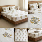 World’s Finest Cotton Percale Bedsheet – 600 Thread Count (King Size 108 x 108 inches)