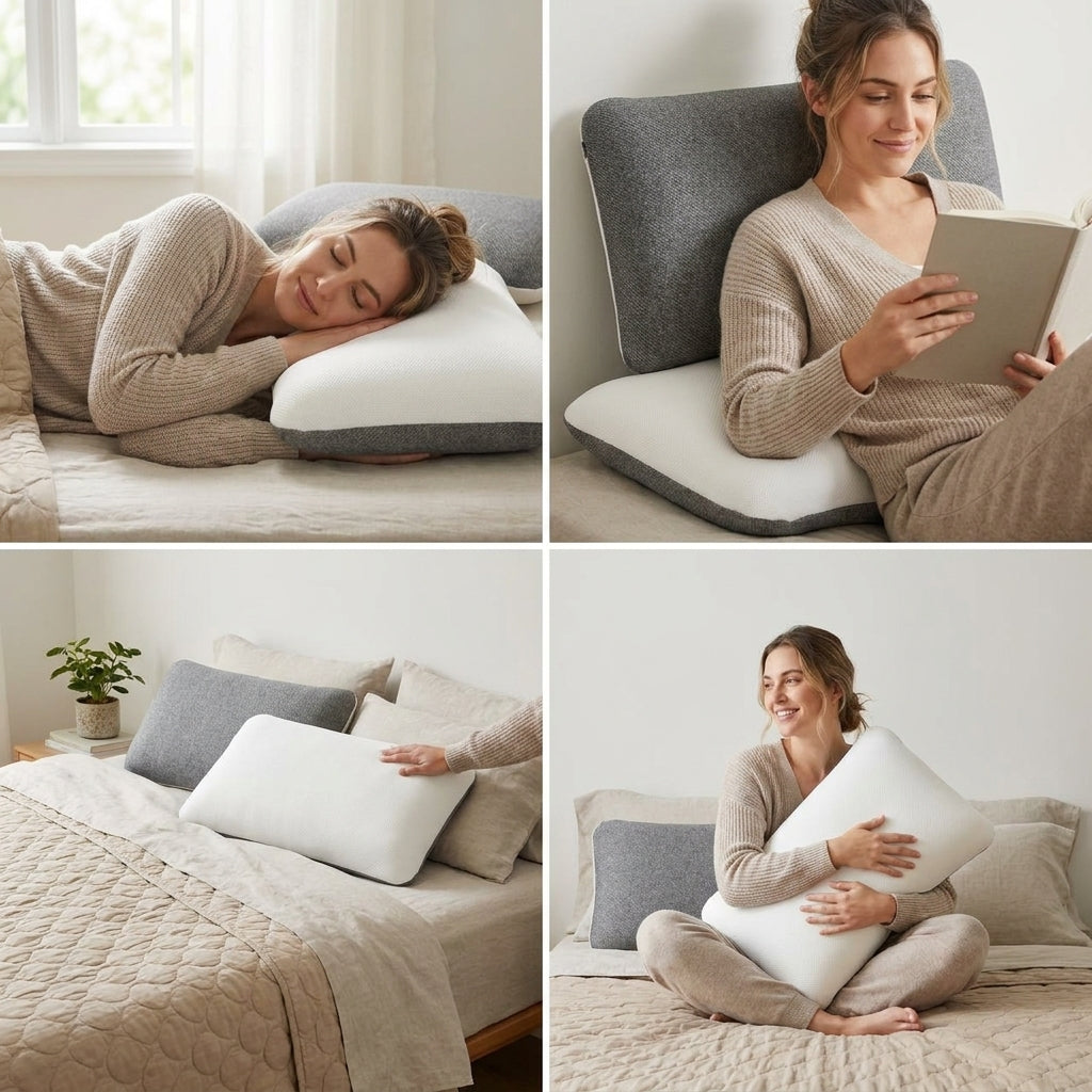 Twin Comfort Pillow Set – Soft Support for Everyday Relaxation