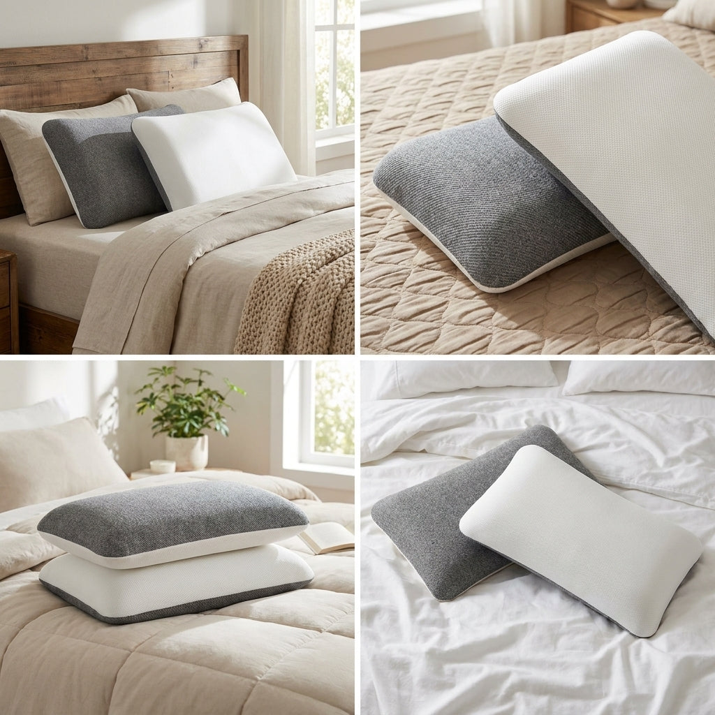 Twin Comfort Pillow Set – Soft Support for Everyday Relaxation