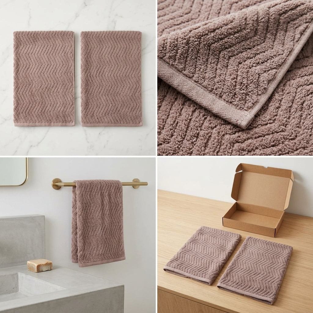 Premium Bamboo Towel Set – Set of 2