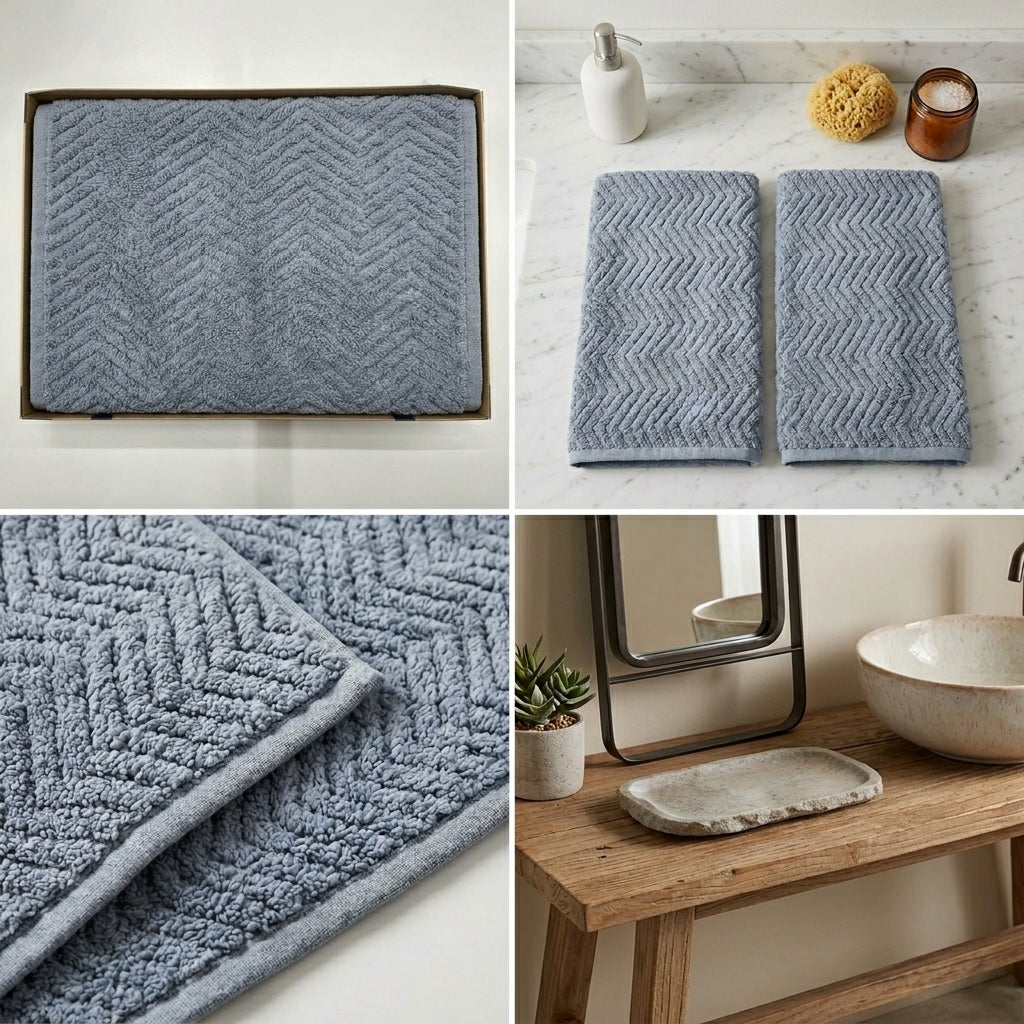 Premium Bamboo Towel Set – Set of 2