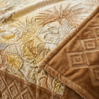 Premium 2 Layer Heavy Winter Blanket – Double Bed | Super Soft Designer Printed Blanket Code :- 55B325RKEH