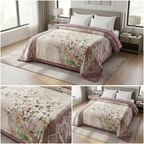 Premium 2 Layer Heavy Winter Blanket – Double Bed | Super Soft Designer Printed Blanket Code :- 55B325RKEH