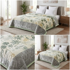 Premium 2 Layer Heavy Winter Blanket – Double Bed | Super Soft Designer Printed Blanket Code :- 55B325RKEH