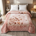 Premium 2 Layer Heavy Winter Blanket – Double Bed | Super Soft Designer Printed Blanket Code :- 55B325RKEH