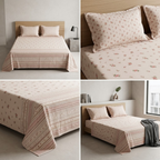 Designer Prints King Size Bedsheet | Micro Soft Cotton Size 108 By 108 Inch | Product Code :- 55B75RKEH