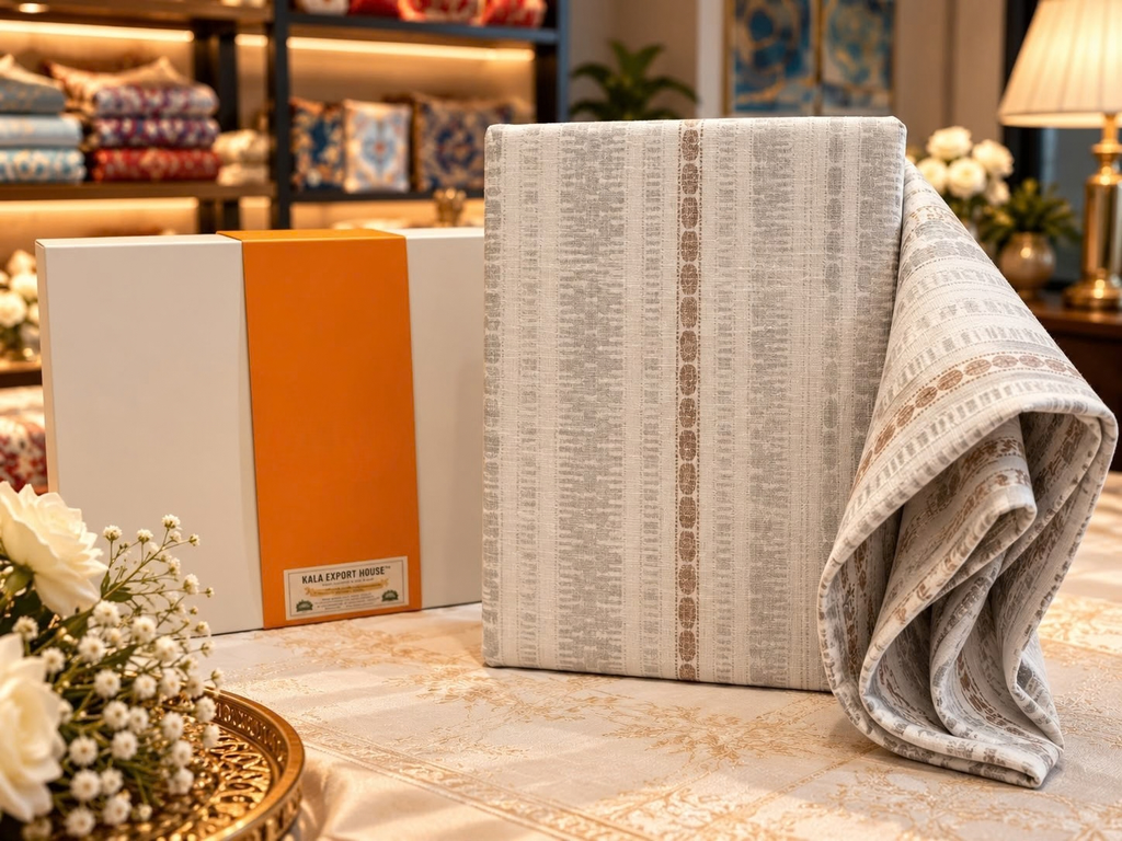 Luxury Floral Bedding Gift Box – 4 Piece Premium Bedsheet & Duvet Cover Set