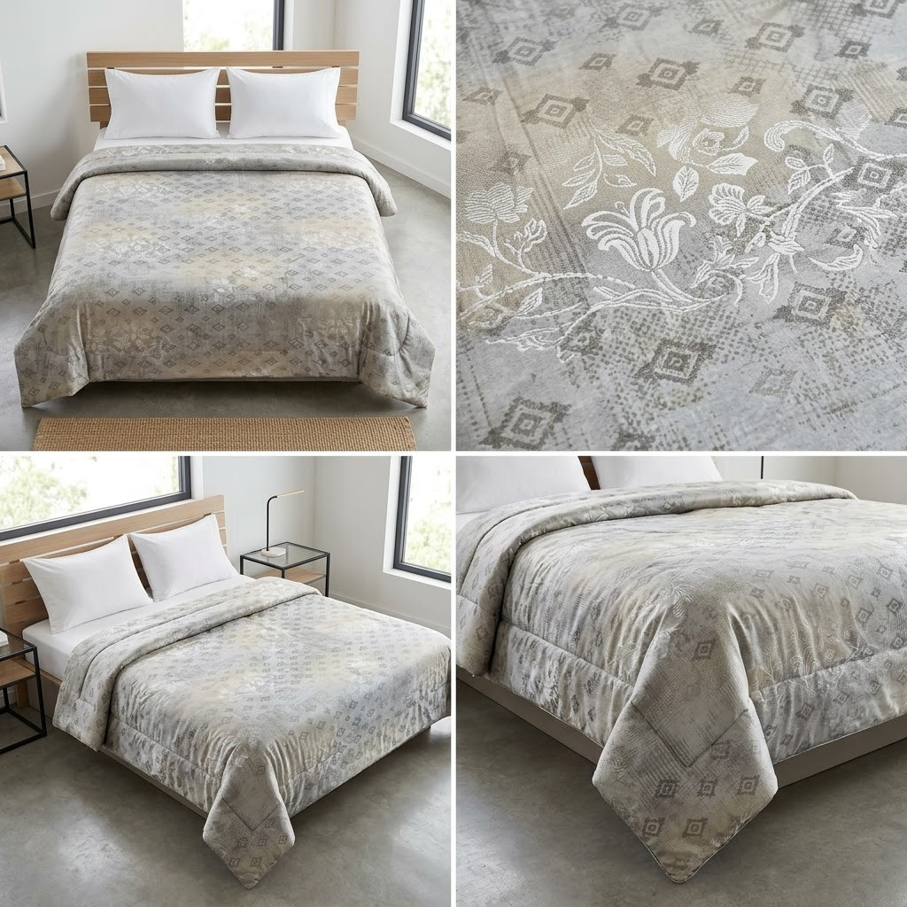 Soft & Cozy Tencel Fabric Double Bed Comforter – King Size