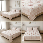 Designer Prints King Size Bedsheet | Micro Soft Cotton Size 108 By 108 Inch | Product Code :- 55B75RKEH