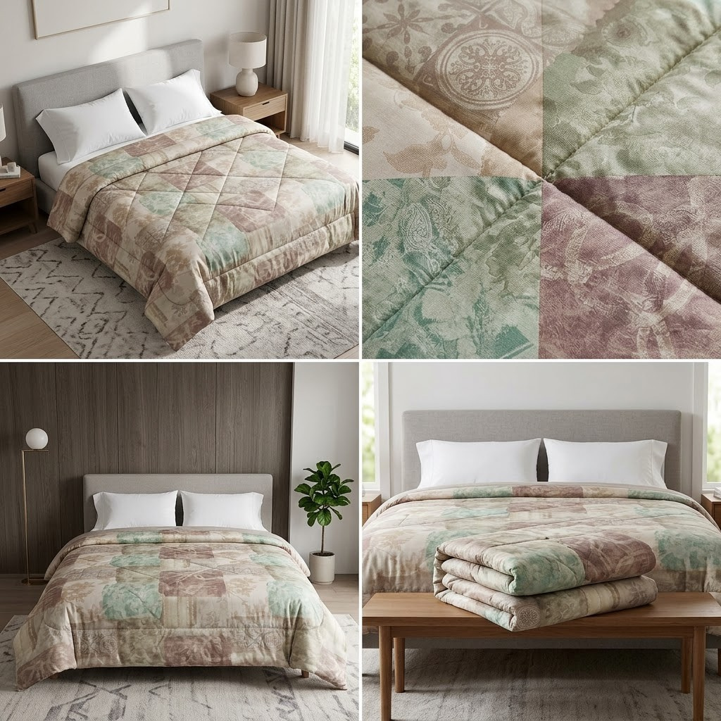 Soft & Cozy Tencel Fabric Double Bed Comforter – King Size
