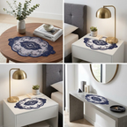 🌸 Premium Turkish Lace Table Mats Set | 3-Piece Luxury Dining Collection