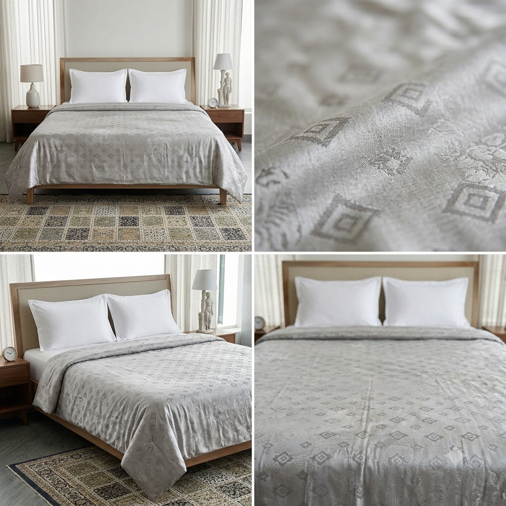Soft & Cozy Tencel Fabric Double Bed Comforter – King Size