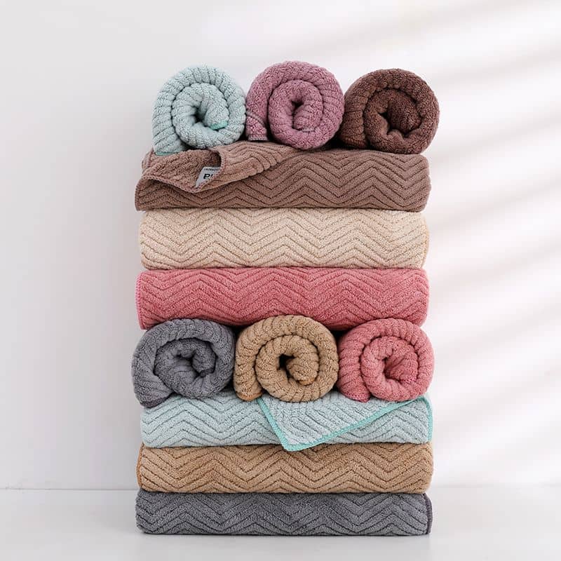 Bamboo Wood 4pc Bath Towel Set