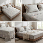 Premium 3-Piece King Size Bedsheet Set – 600 Thread Count (250 x 270 cm)