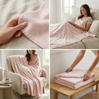 CloudSoft Premium AC Blanket – King Size | Lightweight All-Season Comfort