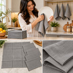 Kitchen Napkins – 6 Pcs Set | Soft & Reusable Multipurpose Kitchen Towels