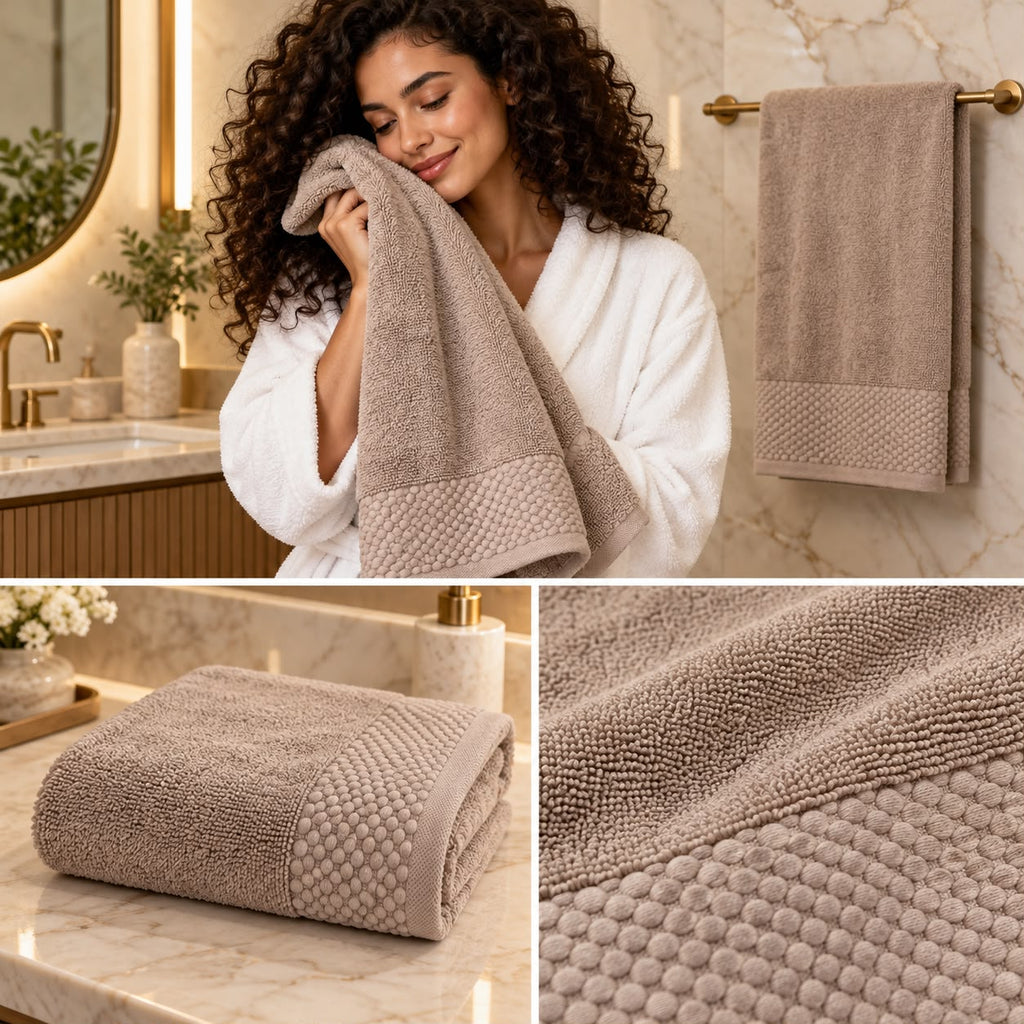 Cloud Soft Bath Towel – 75 × 150 CM | Ultra Soft & Absorbent Luxury Towel
