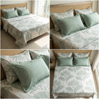 Luxury French Bedsheet With 4 Pillow Covers