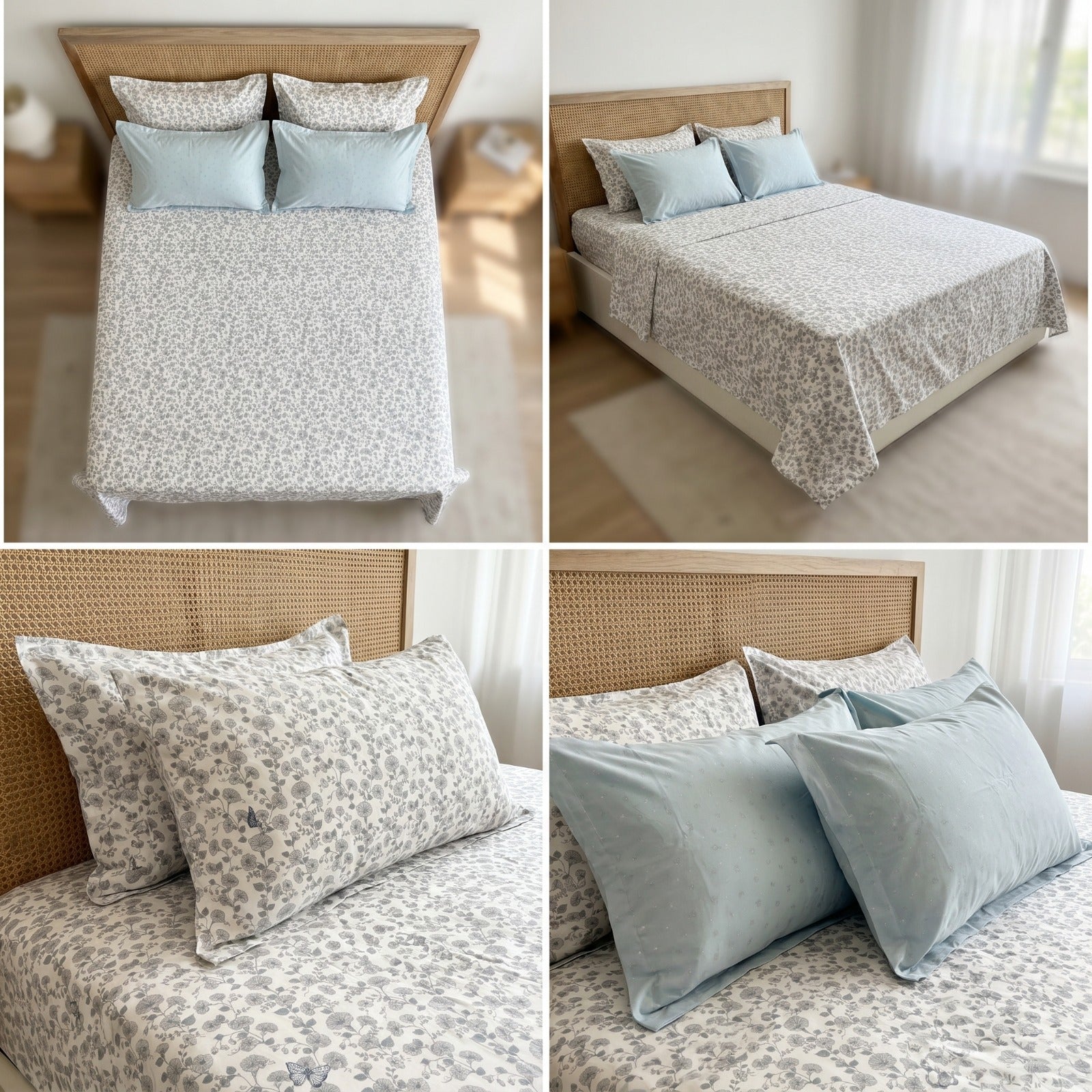 Luxury French Bedsheet With 4 Pillow Covers