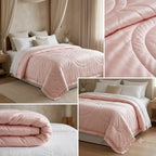 Silk Soya Fiber Filled Quilted Comforter – Double Bed King Size