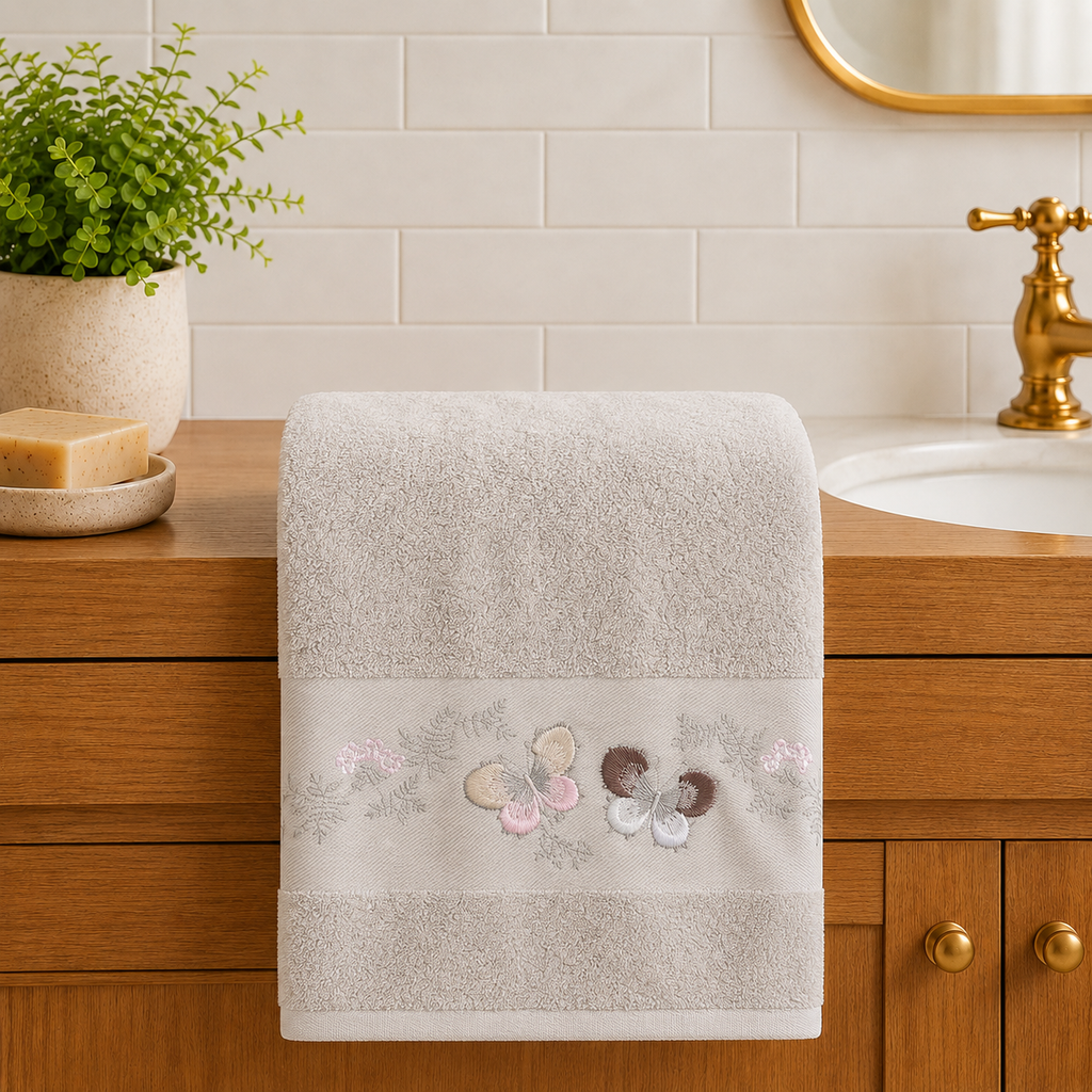 Luxuriously Soft Cotton Bath Towels – Perfect Everyday Comfort (55 x 29 inches) Product Code :- 55B56RKEH