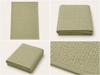 Bamboo Cloud Textured Waffle Bath Towel – 70 × 140 CM | Bamboo Cotton