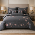 Luxury Embroidery Comforter Set – 6 Piece King Size Product Code :- 55B316KEH