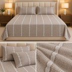 Jumbo Bedsheet 120 by 120 Inch | Super King Size Product Code :- 55B108RKEH