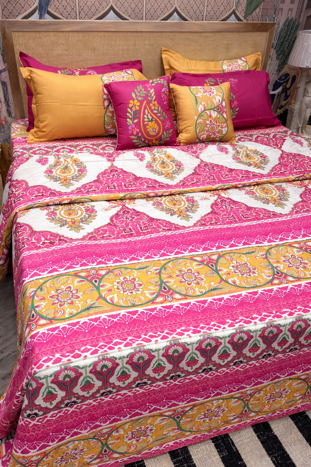 Bamboo Cotton 10-Piece Luxury Bedding Set – King Size
