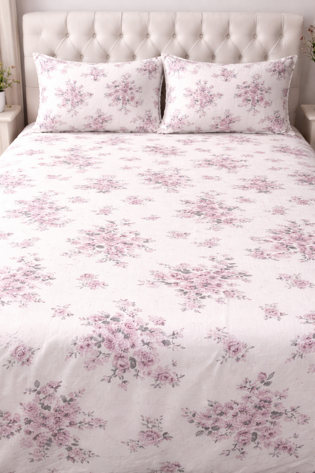 Printed Bedsheets - Pure Ribbed Cotton