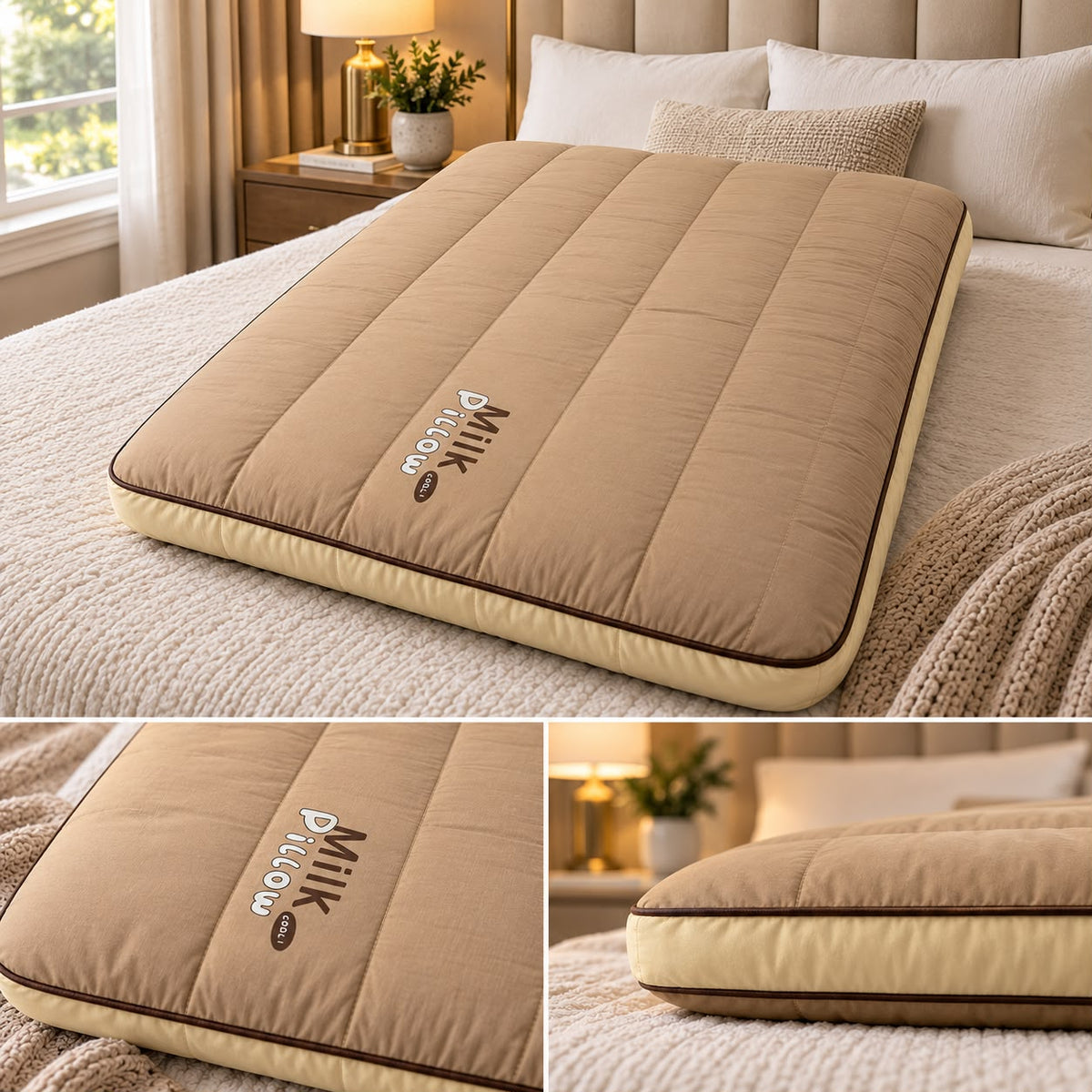 Milk Protein Fibre Pillow – German Technology Ultra-Soft Luxury Sleep Pillow