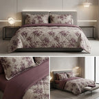 Super Soft 4 Pcs Premium Ribbed Cotton Comforter Set - King Size Product Code :- 55B195RKEH