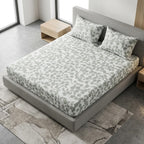 Classical Design Elastic/Fitted Bedsheets Pure Mulmul Cotton 108 BY 108 Inch Product Code :- 55B135RKEH