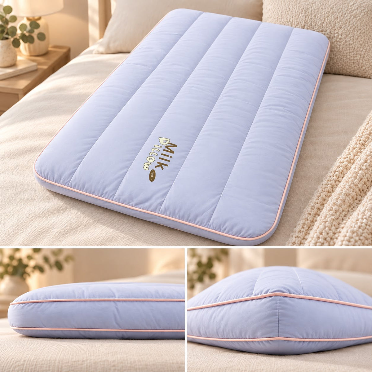 Milk Protein Fibre Pillow – German Technology Ultra-Soft Luxury Sleep Pillow