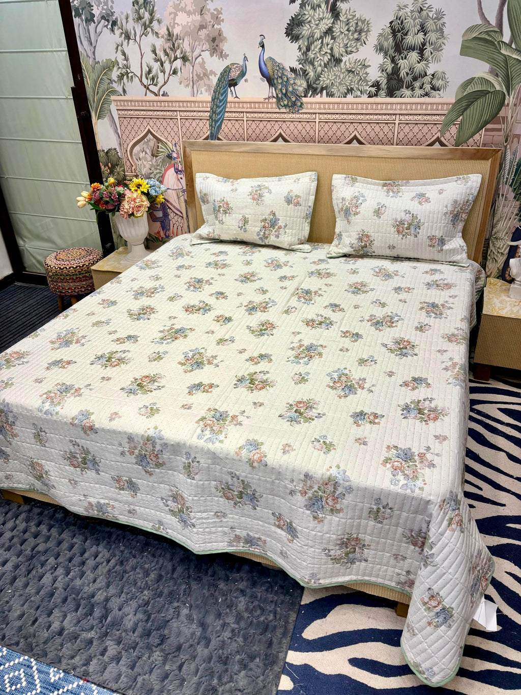 Victorian Quilted Bedcover