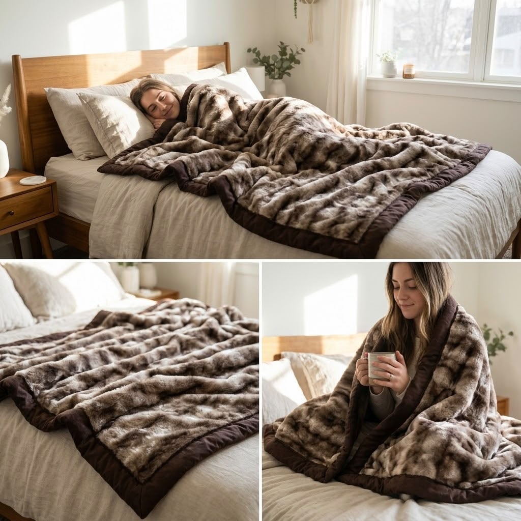 Single Ply Fleece Winter Blanket – Ultra Soft & Cozy | Single Bed