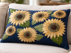 Hand Embroidered Cushion Covers – 22 x 14 Inch (Cotton Base)