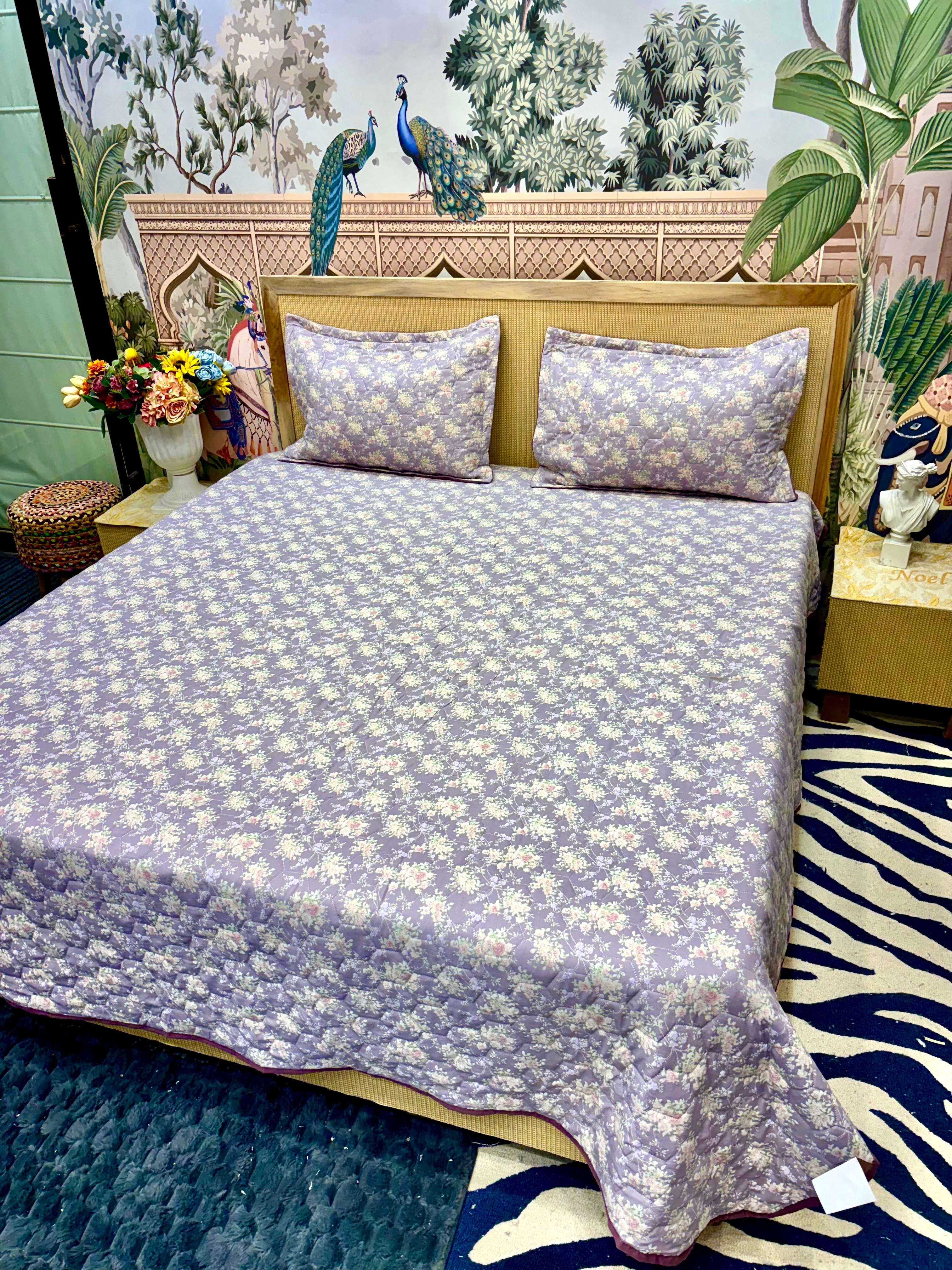 Victorian Quilted Bedcover